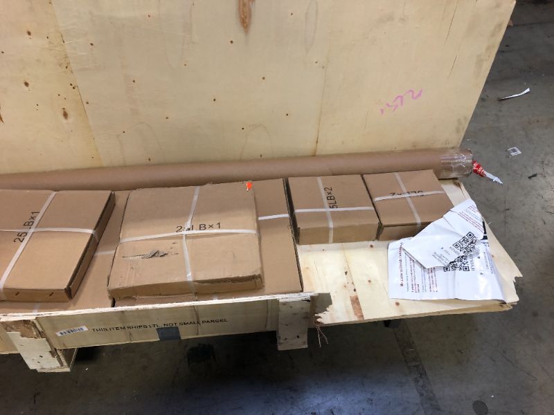 Photo 1 of Signature Fitness Cast Iron Olympic 2-Inch Weight Plates Including 7FT Olympic Barbell, 130-Pound, 300-Pound or 325-Pound Set, Multiple Packages 300LB Set with Barbell Style #6