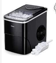 Photo 1 of Silonn Ice Makers Countertop 9 Bullet Ice Cubes & Brita Standard Everyday Water Filter Pitche