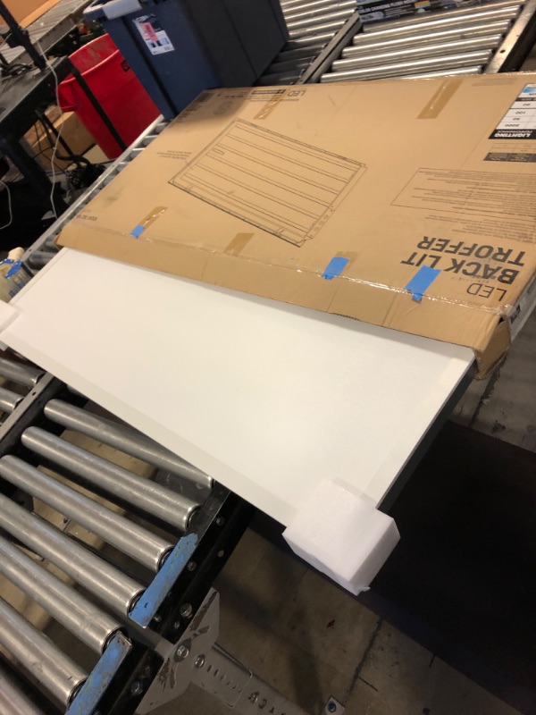 Photo 2 of 2 ft. x 4 ft. 64-Watt Equivalent 5000 Lumens Integrated LED White Panel, 4000K