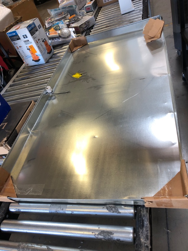 Photo 2 of 60 in. x 30 in. Galvanized Equipment Pan
