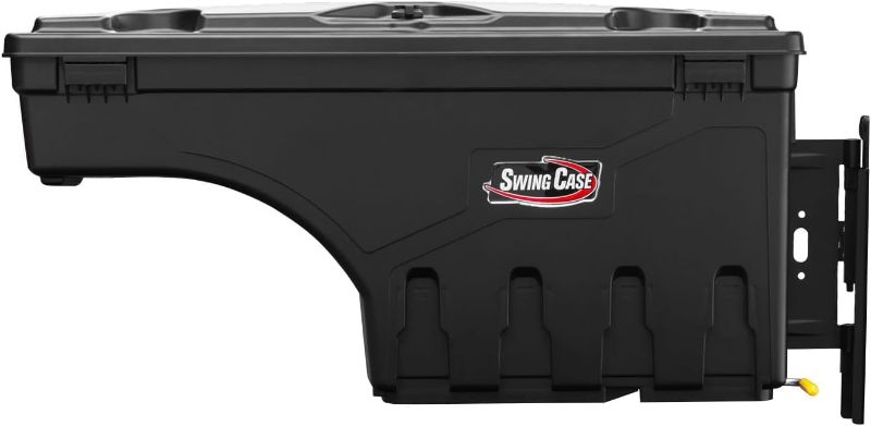 Photo 1 of UnderCover SwingCase Truck Bed Storage Box | SC203D | Fits 2015 - 2020 Ford F-150 Drivers Side, Black
