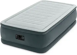 Photo 1 of Intex Comfort Plush Elevated Dura-Beam Airbed with Internal Electric Pump, Bed Height 22", Queen & Dura-Beam Standard Series Pillow Rest Raised Airbed w/Built-in Pillow & Internal Electric Pump, Twin Queen 22in 