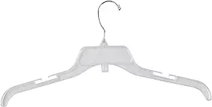 Photo 1 of 100 clear hangers 