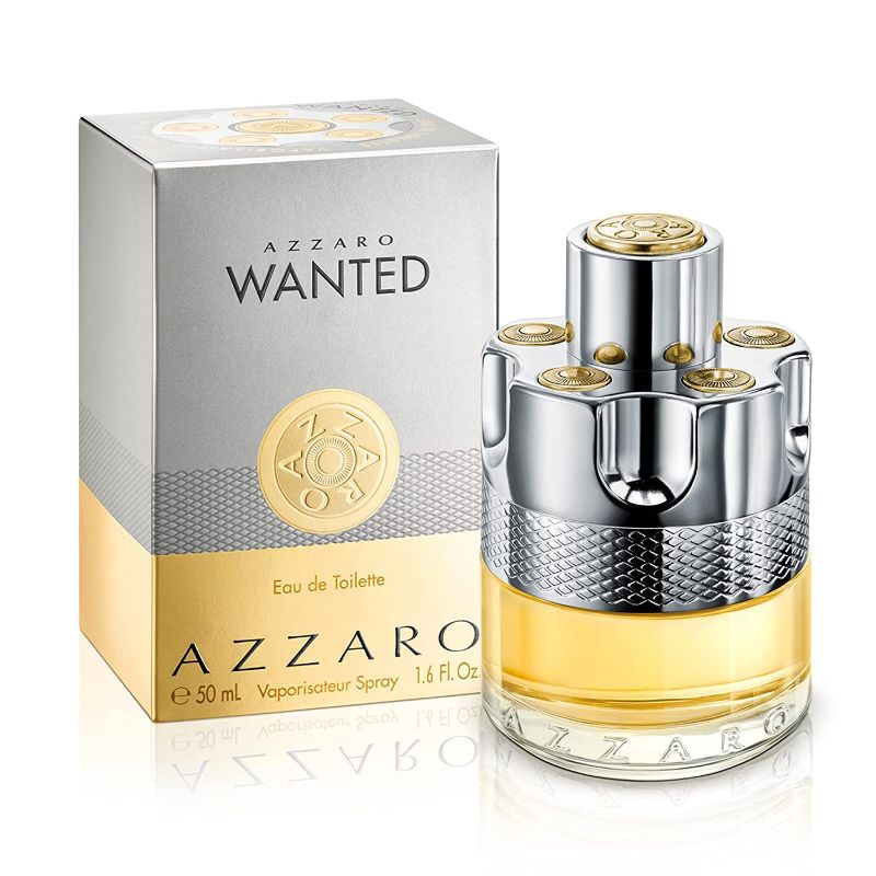 Photo 1 of Azzaro Wanted Eau de Toilette - Vibrant & Irresistible Mens Cologne - Woody, Citrus & Spicy Fragrance - Fresh Notes of Cardamom, Lemon, Vetiver - Everyday Wear - Luxury Perfumes for Men
