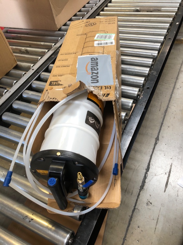 Photo 2 of EWK Patented 6.5L Pneumatic/Manual Oil Extractor Change Pump for Automotive Fluids Vacuum Evacuation