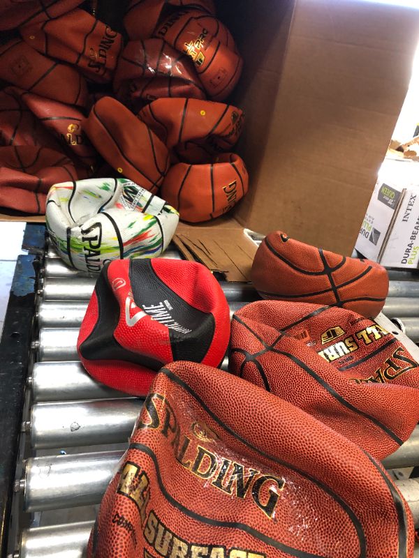 Photo 2 of INFLATABLE BASKETBALLS BOX LOT -- NO RETURNS 