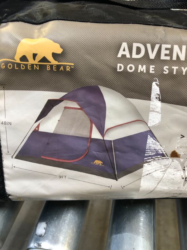 Photo 1 of GOLDEN BEAR TENT 48IN 9FT 