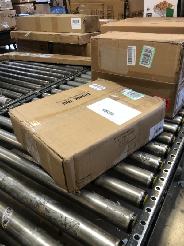 Photo 1 of L LIKED 20 Rolls of 4" x 6" Direct Thermal Shipping Labels with 250 Labels/Roll - Compatible Zebra 2844 ZP-450 ZP-500 ZP-505