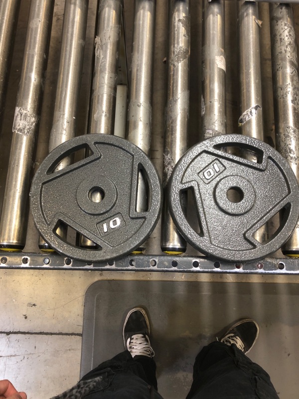 Photo 1 of 10 lbs weights plates 