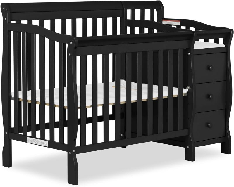 Photo 1 of Dream On Me Jayden 4 in 1 Convertible Portable Crib w/ Changer 