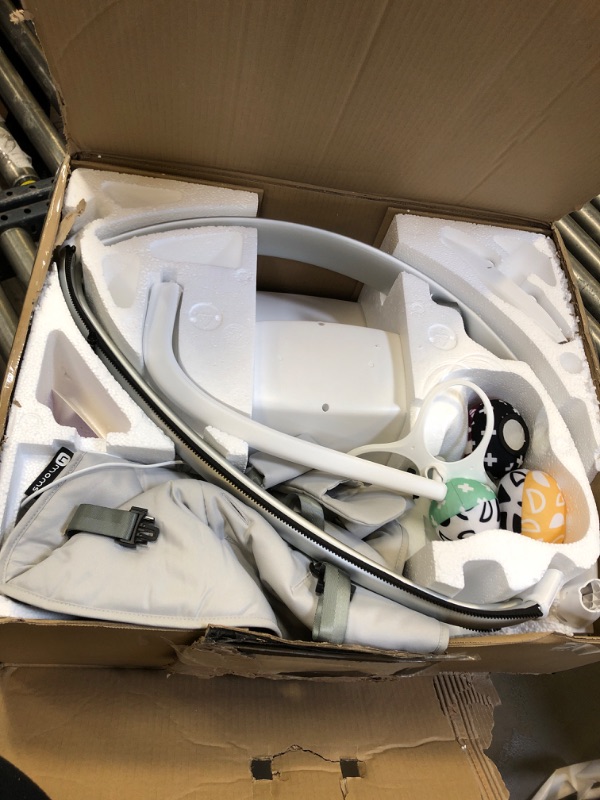 Photo 1 of 4moms MamaRoo Multi-Motion Baby Swing, Bluetooth Enabled with 5 Unique Motions, Grey
