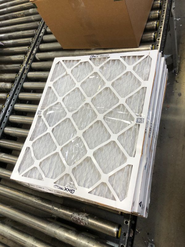 Photo 2 of 20x24x1 Air Filter MERV 8 Dust Defense (6-Pack), Pleated HVAC AC Furnace Air Filters Replacement (Actual Size: 19.38 x 23.38 x 0.75 Inches)
