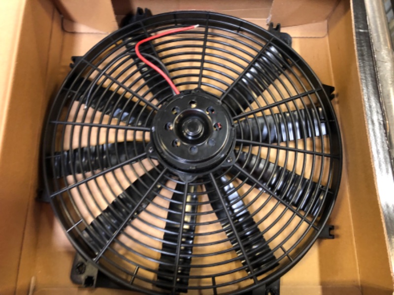 Photo 2 of Derale 16925 High Output Radiator Fan,Black