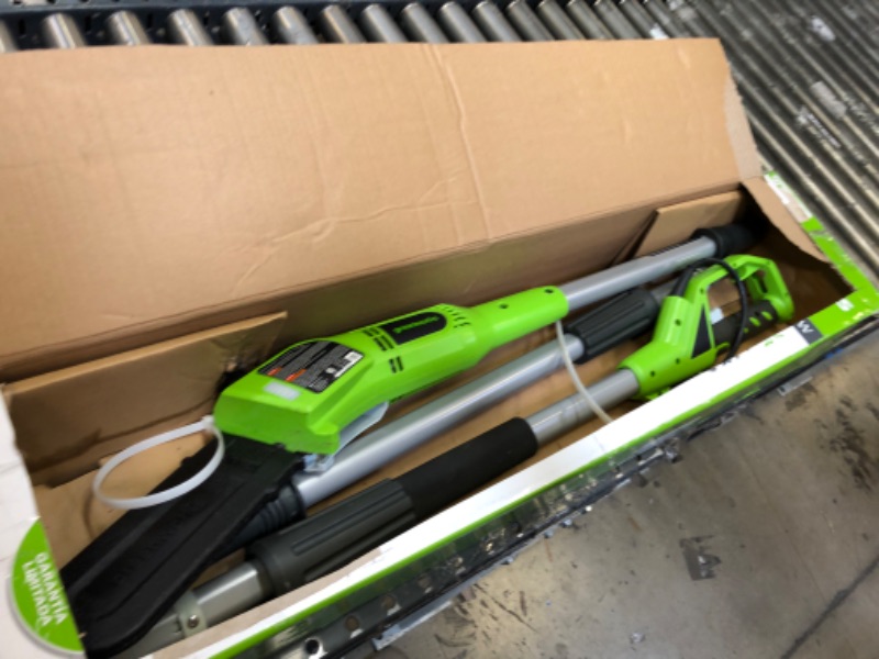 Photo 2 of Greenworks 6.5 Amp 8 inch Corded Electric Pole Saw