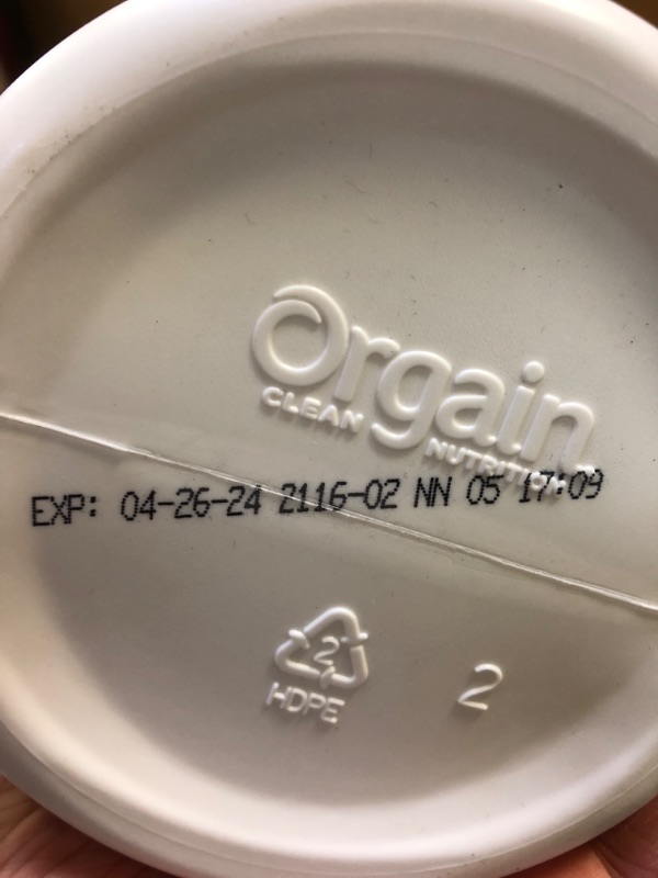 Photo 1 of Orgain Organic Vegan Protein Powder, Pumpkin Spice - 21g of Plant Based Protein, Non Dairy, Gluten Free, 1g of Sugar, Soy Free, Kosher, Non-GMO, 1.02 Lb (Packaging May Vary) Pumpkin Spice, 1lb