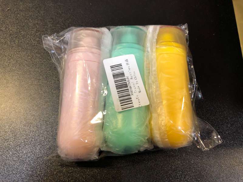 Photo 1 of Cosywell Mini Fine Mist Spray Bottles TSA Approved 1oz/30ml 3 Pack Airless Spray Bottle Leak Proof Travel Spray Bottle Plastic Refillable Containers for Perfumes Skincare Water Cosmetics (3color)
