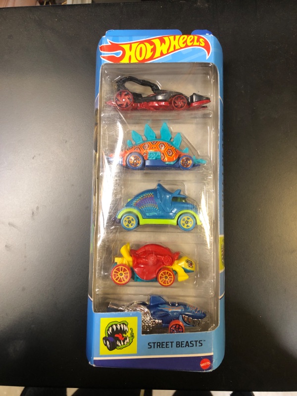 Photo 2 of Hot Wheels 5-Car Pack of 1:64 Scale Vehicles, Gift for Collectors & Kids Ages 3 Years Old & Up 5-Pack