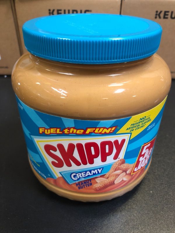 Photo 3 of SKIPPY Creamy Peanut Butter, 5 Pound 5 Pound (Pack of 1)