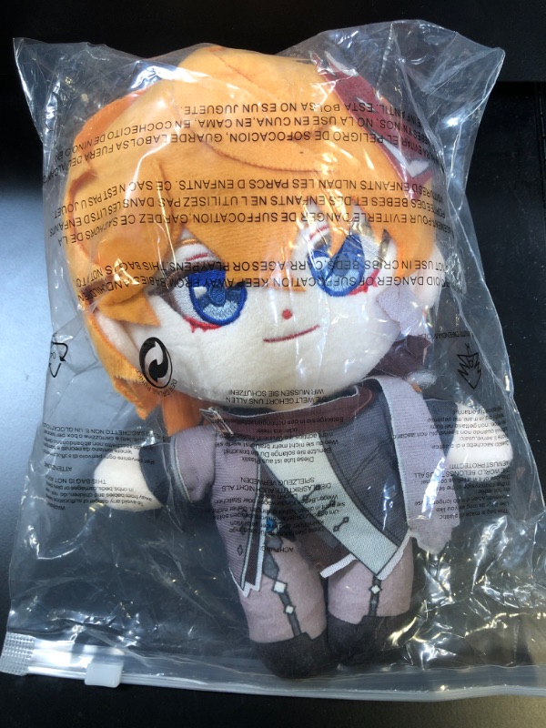 Photo 2 of HOVAFI Genshin Impact Plush, 7.9''/20CM Tartaglia Plush Dolls Stuffed Anime Plush for Kids