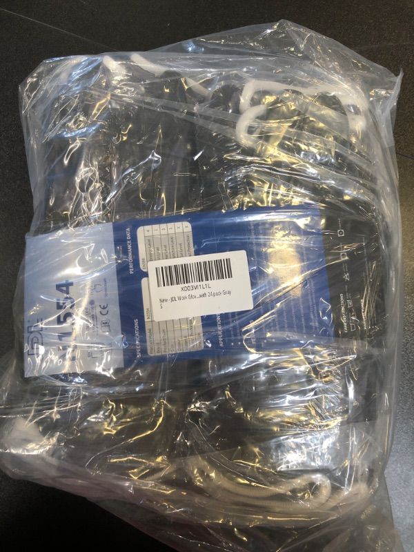 Photo 1 of 24 PACK BLACK, M  Safety Work Gloves