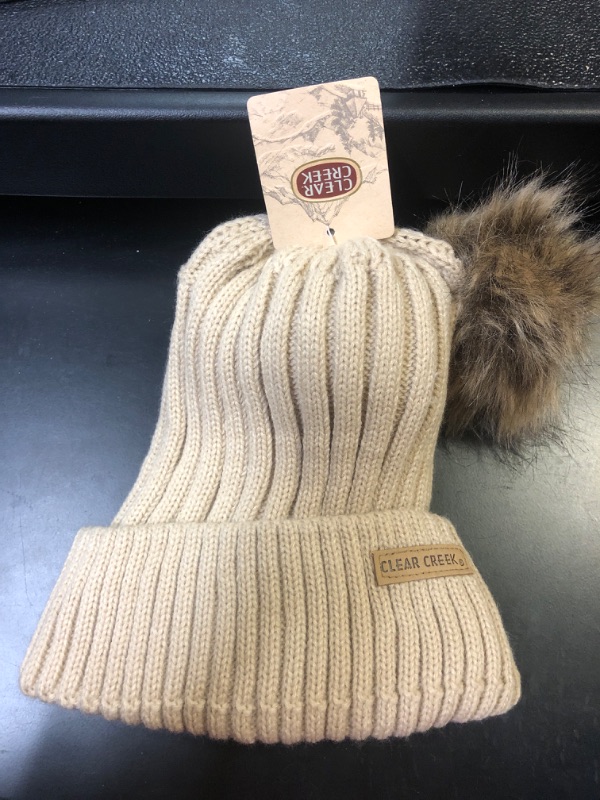 Photo 1 of CLEAR CREEK BEIGE BEANIE 