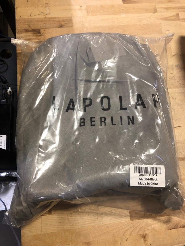 Photo 2 of LAPOLAR BERLIN BACKPACK BLACK 