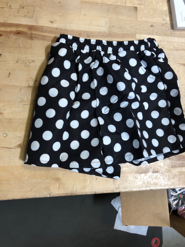 Photo 1 of BOYS SWIMMING SHORTS BLACK WHITE SIZE 152