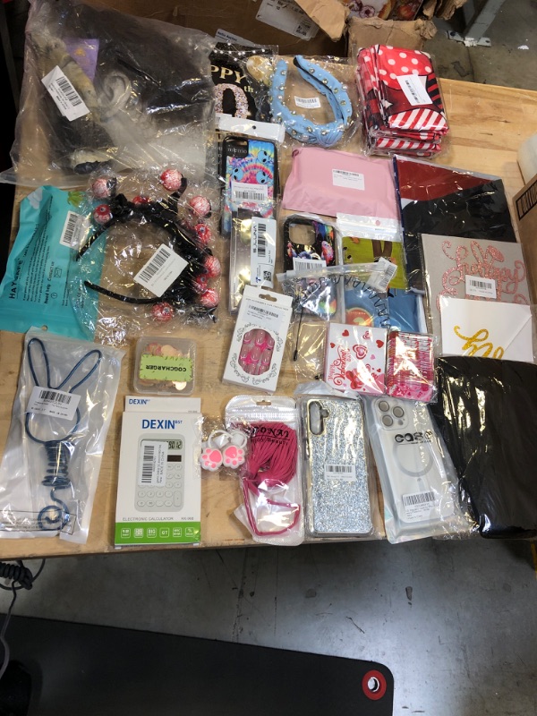 Photo 1 of 25 PCS MISC/ ITEMS BAG LOT - SOLD AS IS