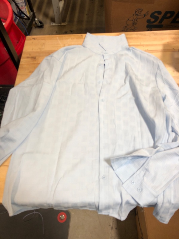 Photo 1 of MENS LONG SLEEVE SHIRT LIGHT BLUE XL