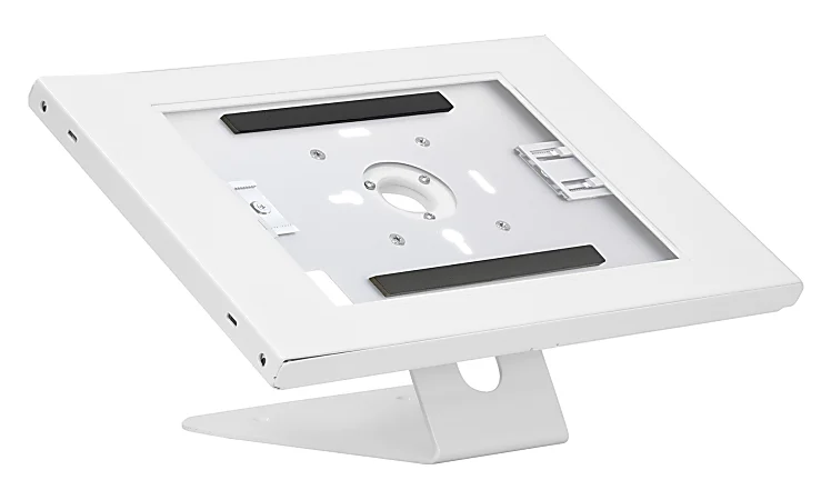 Photo 1 of Mount-It! Anti-Theft Tablet Countertop Stand/Wall Mount, 7”H x 9-3/4”W x 14-1/4”D, White
