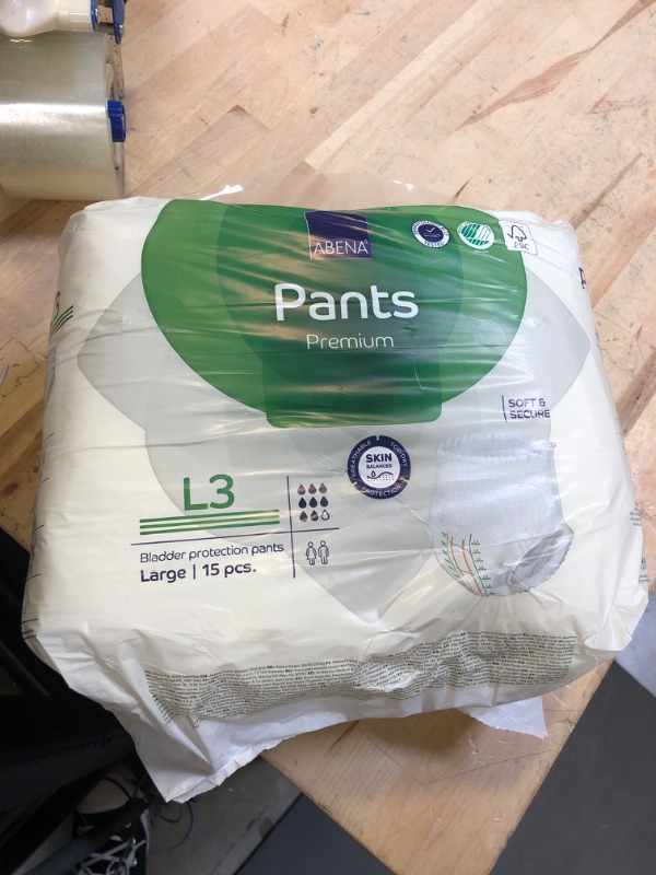 Photo 2 of Abena Pants, Premium Protective Underwear, Level 3, (Medium To Extra Large), Large, 15 Count (Pack of 1)