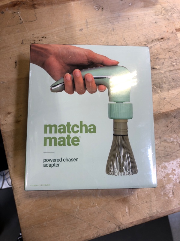 Photo 2 of Matcha Mate Electric Powered Bamboo Whisk - Traditional Whisking with Electronic Precision - Rechargeable Portable Matcha Tea Frother, Stirrer, Mixer, Making Machine Set Accessories Kit - Macha Gift Electric Powered Whisk