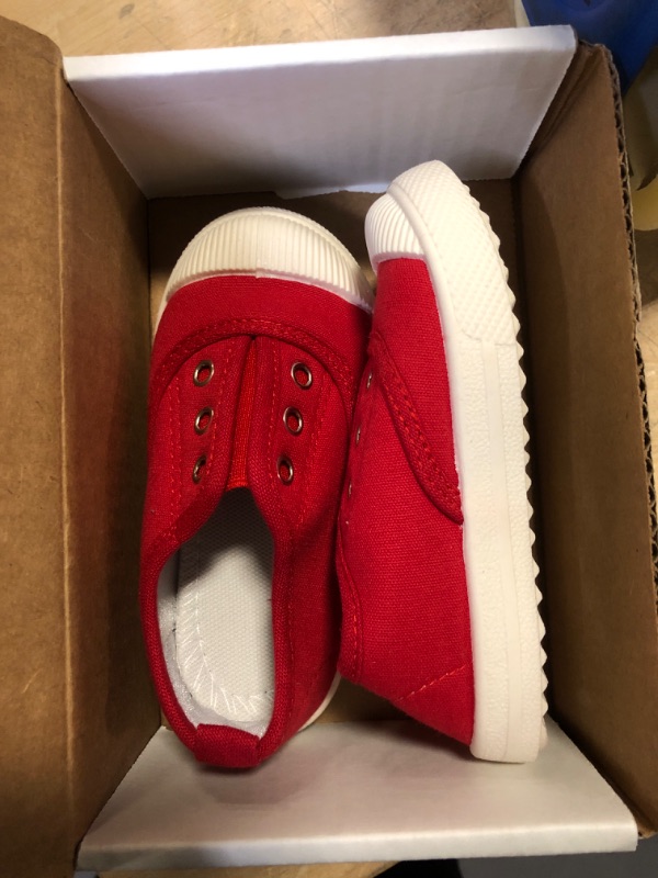 Photo 1 of TODDLERS SHOES RED SIZE 9