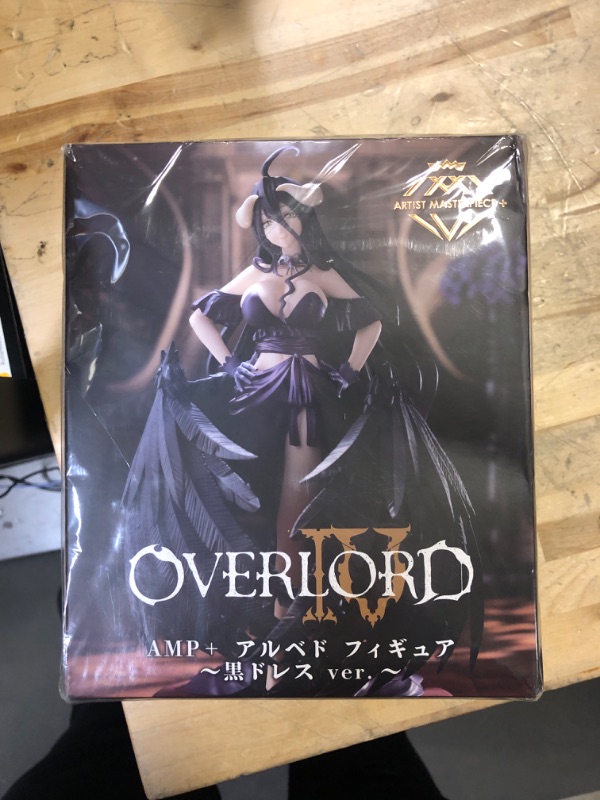 Photo 2 of Taito Overlord IV: Albedo Black Dress ver AMP+ Figure, Multiple Colors
