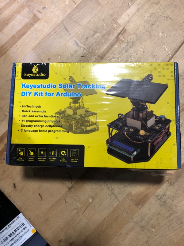 Photo 1 of Keyestudio Acrylic Smart Solar Tracker System Tracking Starter Kit For Arduino STEM Programming Toys DIY Mobile Phone Charging
