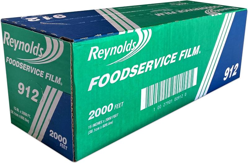 Photo 1 of Reynolds Foodservice Plastic Wrap Film, 2000 Foot Roll