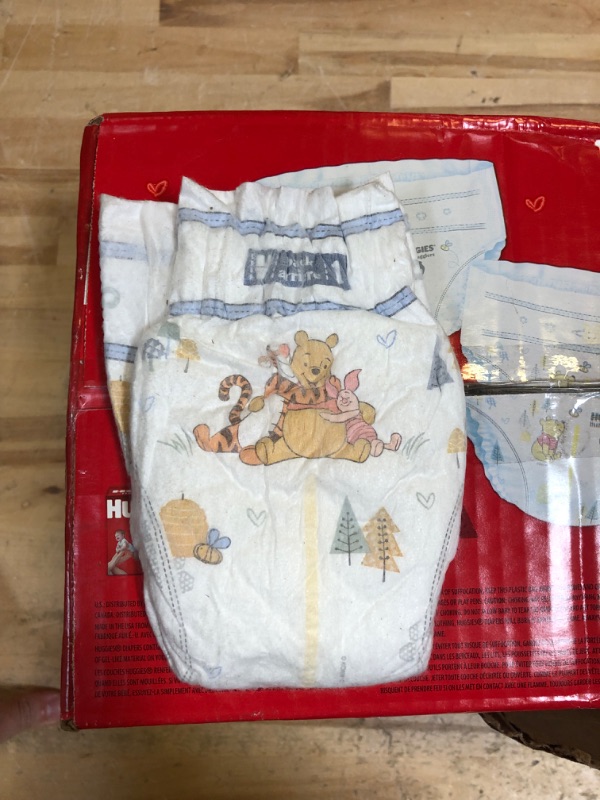 Photo 2 of Baby Diapers Size 1 (8-14 lbs), 83ct, Huggies Little Snugglers Newborn Diapers Size 1 (83 Count)