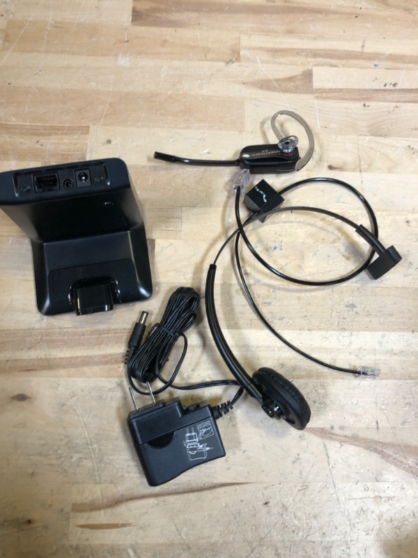 Photo 2 of Plantronics CS540 Wireless Headset with Savi HL10 Straight Plug Lifter