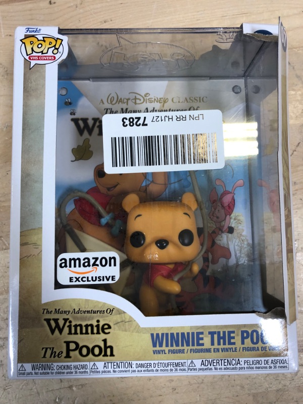 Photo 1 of Funko Pop! VHS Cover: Disney - Winnie The Pooh, Multicolor DAMAGED