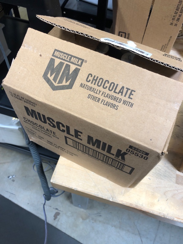 Photo 3 of Muscle Milk Plant Based Protein Shake, Chocolate, 11.16 Fl Oz (Pack of 12)
EXP OCT 11 2024