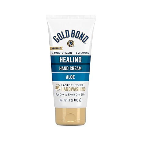 Photo 1 of 2 PCK Gold Bond Healing Hand Cream, 3 oz., With Aloe, Moisture That Lasts Through Handwashing
