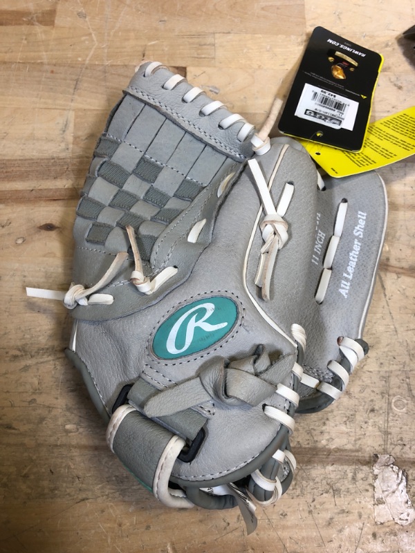 Photo 2 of Rawlings Sure Catch Softball 11-inch Glove | Right Hand Throw | All
