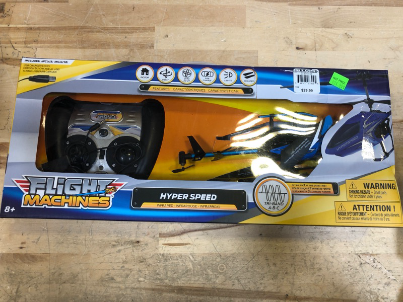 Photo 2 of NKOK Flight Machines Hyperspeed Remote Control Helicopter
