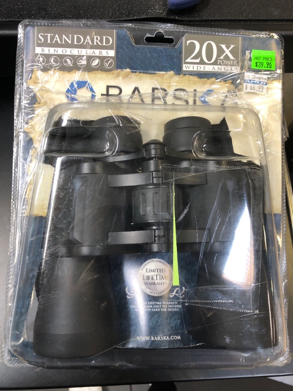 Photo 2 of Barska 20x50 X-Trail Porro Binoculars (Clamshell Packaging)
