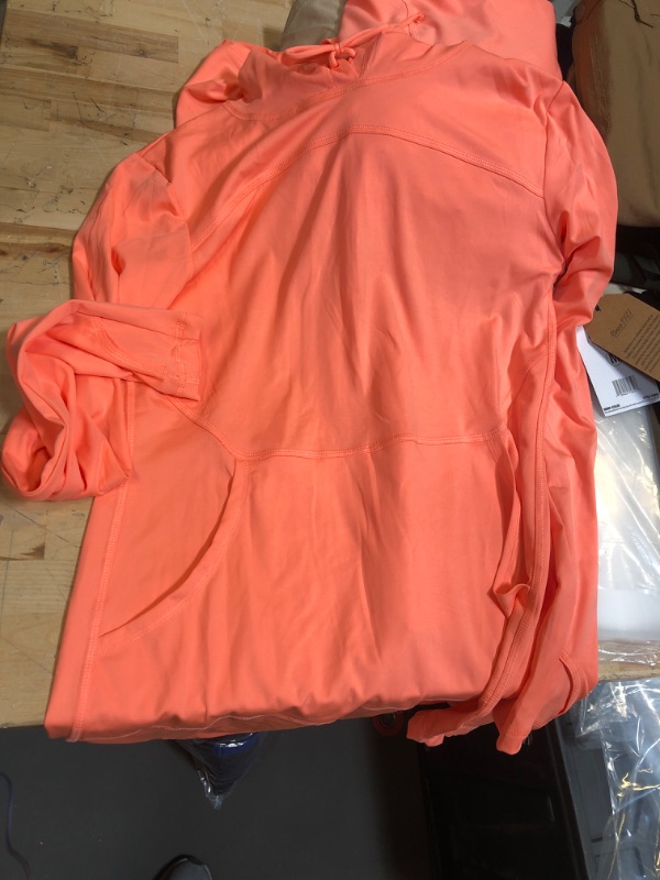 Photo 1 of Avalanche Women's Long Sleeve UPF 50+ Protection Cover Up Sun Dress With Pocket peach medium