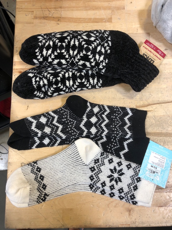 Photo 1 of 3 PACK MISC CABIN SOCKS SIZE L 