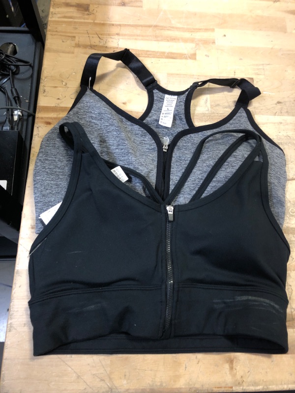 Photo 1 of 2 PACK MISC SPORTS BRA -  SIZE M/L