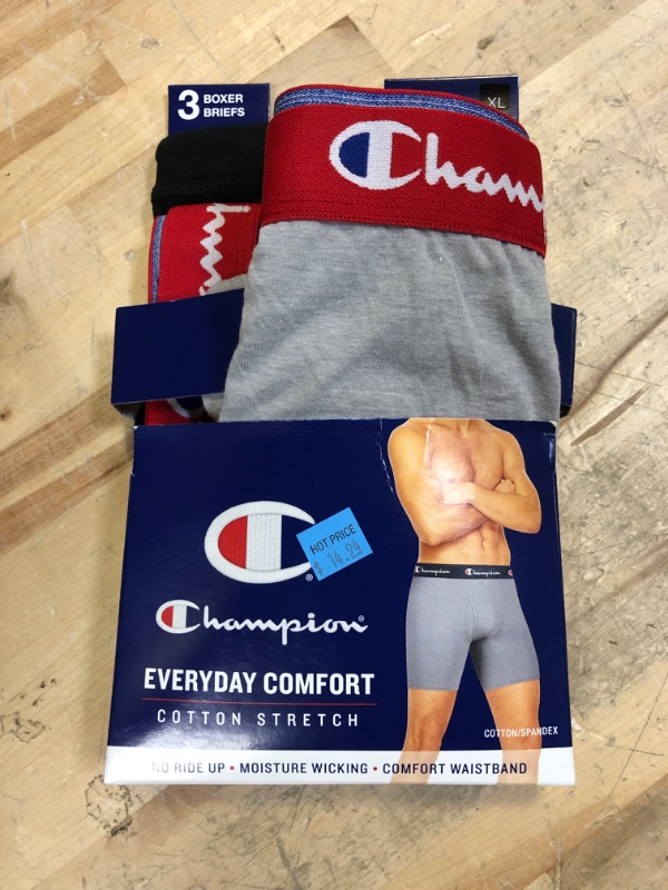 Photo 2 of Champion Mens Everyday Comfort Boxer Brief CABBA9
