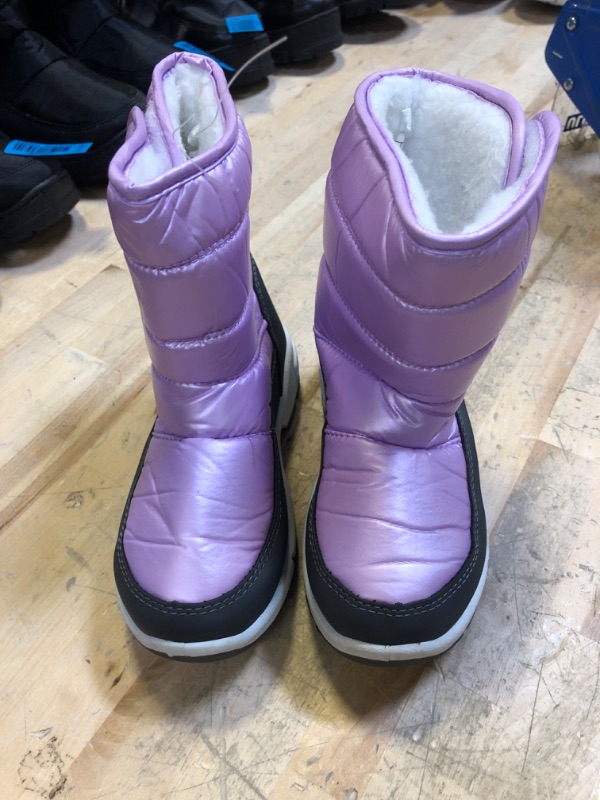 Photo 1 of TODDLER WINTER BOOTS (PURPLE, 8)