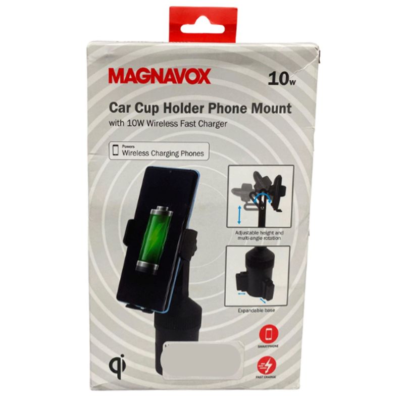 Photo 1 of Magnavox Car Cup Holder Phone Mount

